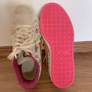 Gummy bear puma sneakers